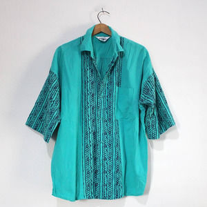 Vintage Gitano Button Up Shirt XL